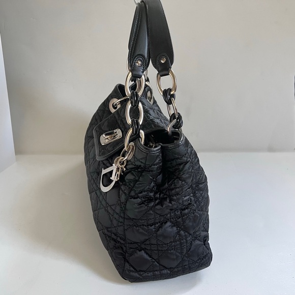 Christian Dior Small Cannage Charm Lock Tote - Picture 2 of 11